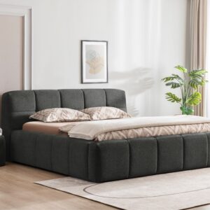 Bed Brugge | 160 x 200 cm | Cyber 572, grafiet