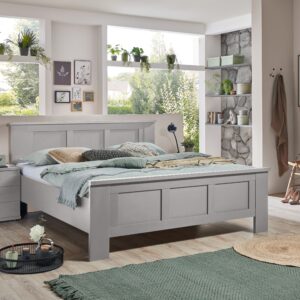 Bed Celta | 140 x 220 cm | Kiezelgrijs decor