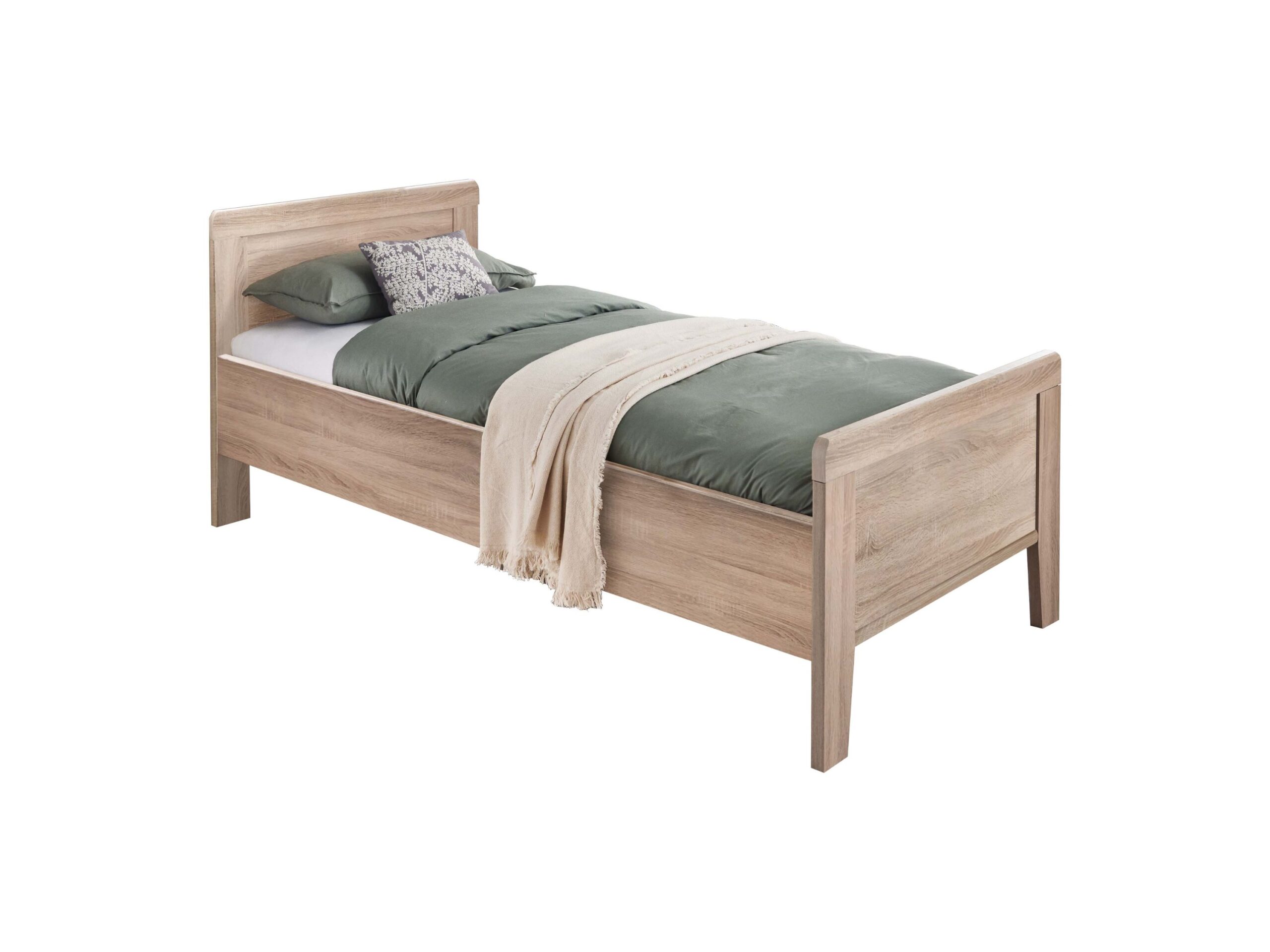Bed Ibiza | 140 x 210 cm | Ruw Eiken Decor