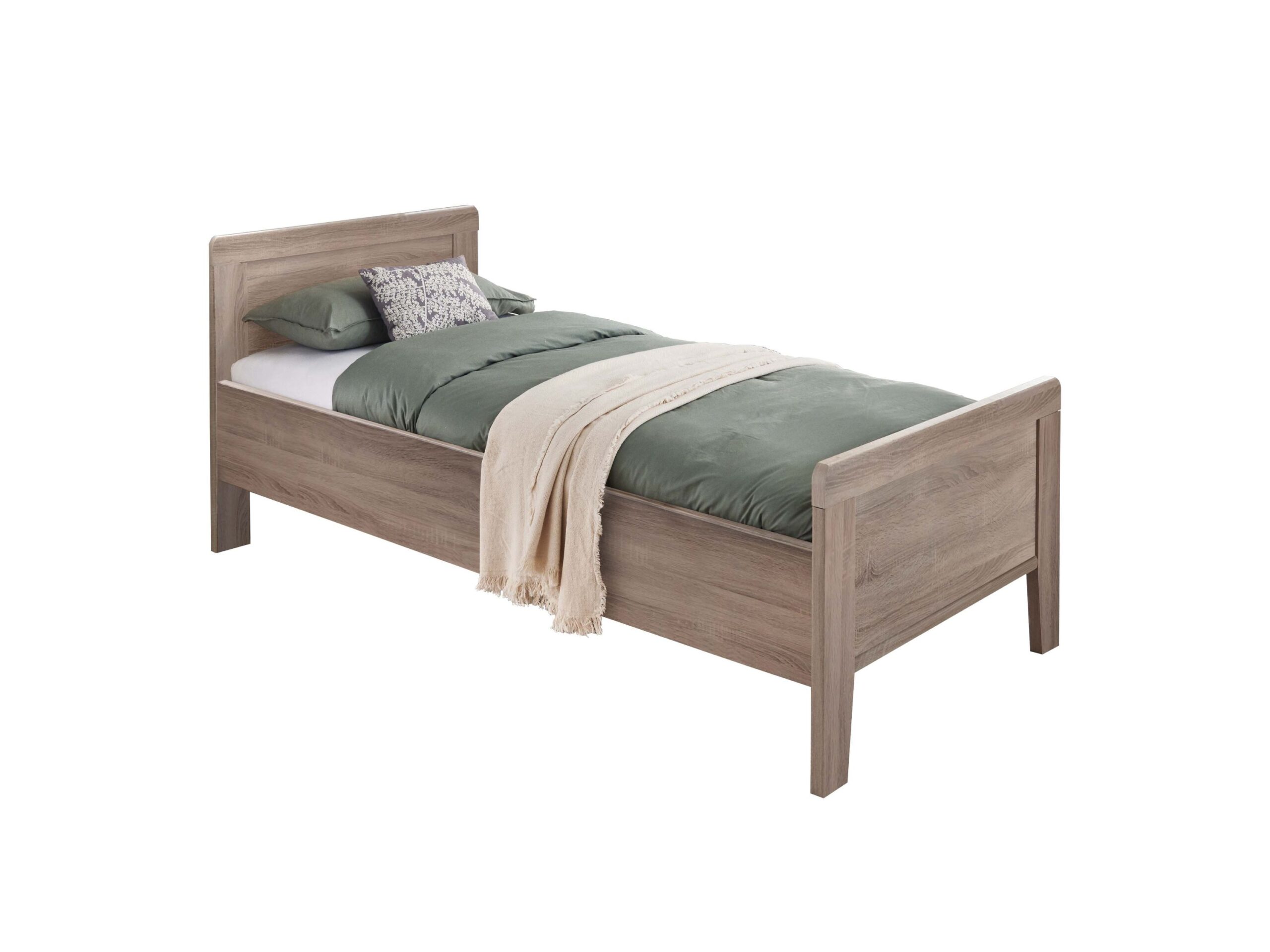 Bed Ibiza | 120 x 200 cm | Truffel Eik
