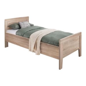 Bed Ibiza voorraad | 140 x 210 cm | Ruw Eiken decor