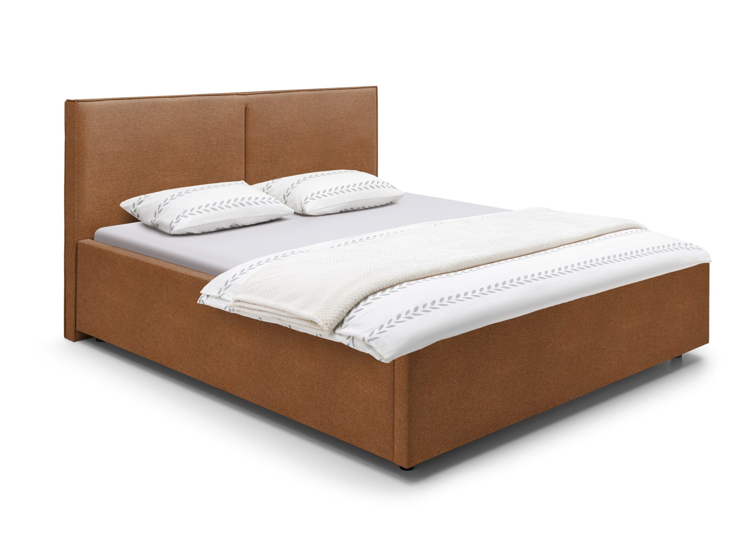 Bed Leuven | 140 x 200 cm | Mito 1031, cognac