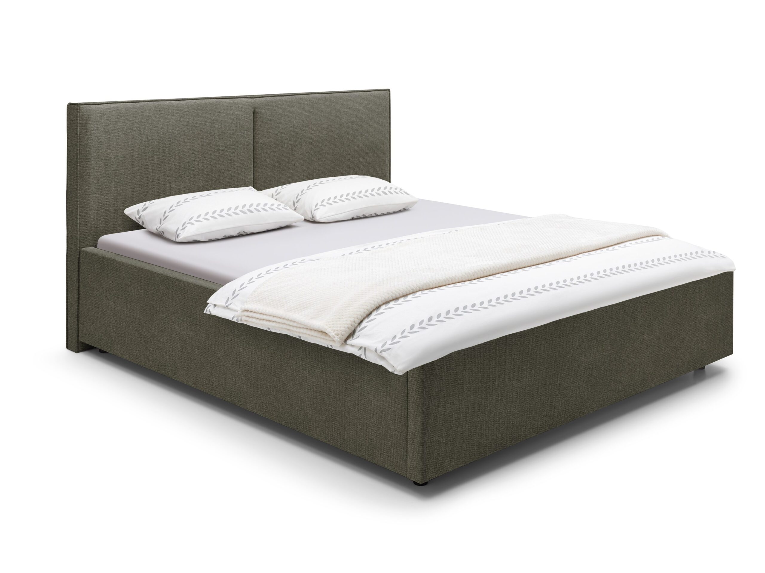 Bed Leuven | 160 x 210 cm | Mito 1017, kaki