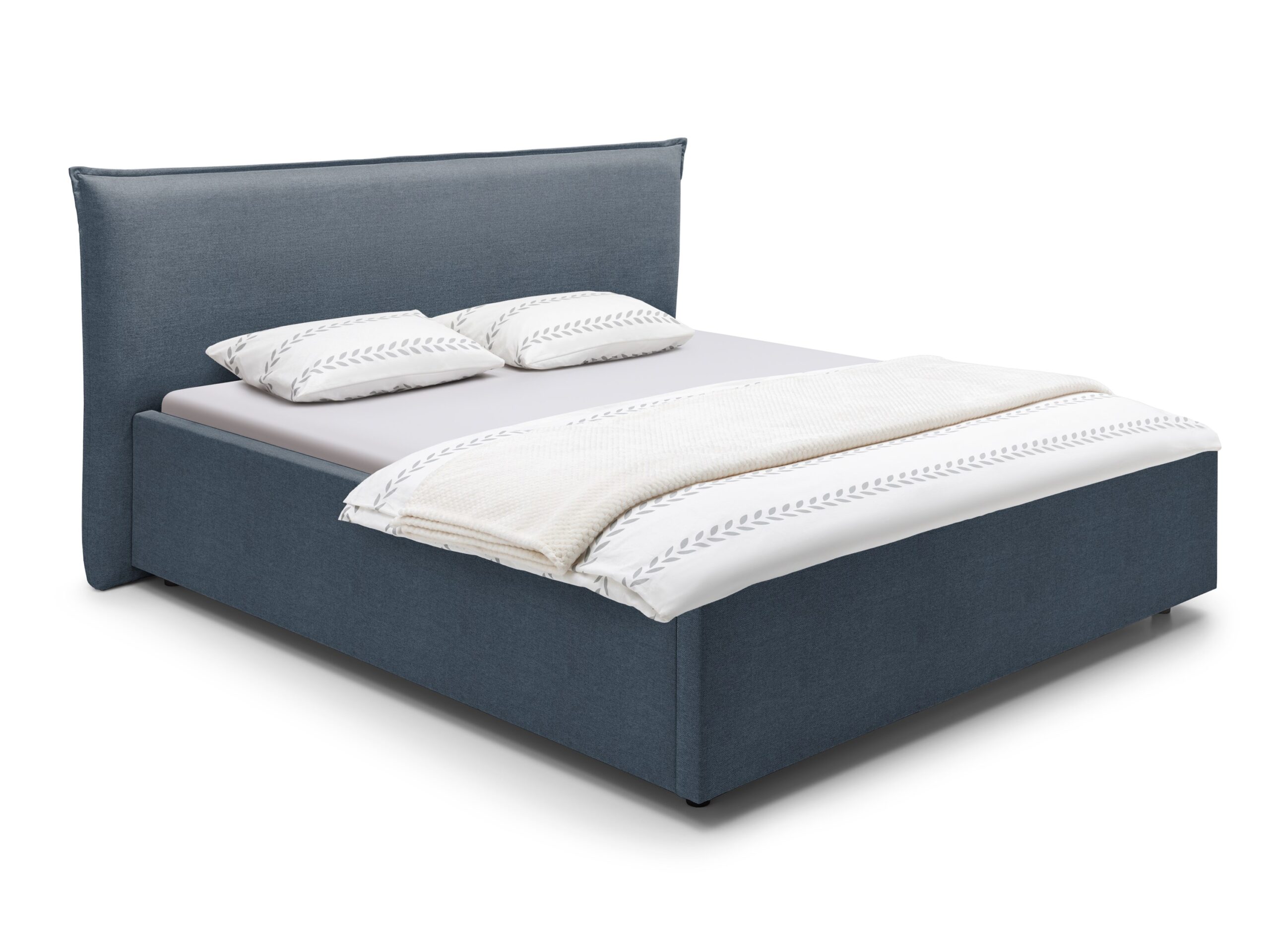 Bed Lommel | 120 x 210 cm | Cyber 588, donkerblauw