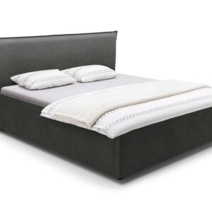 Bed Lommel | 160 x 210 cm | Cyber 572, grafiet
