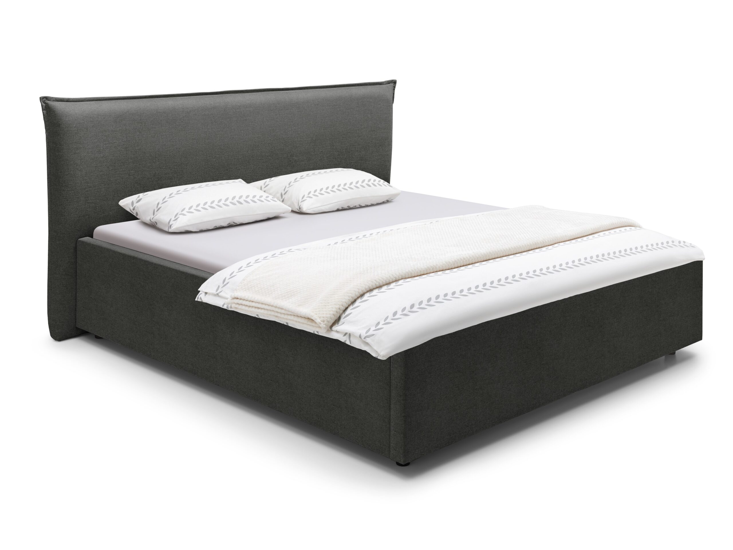 Bed Lommel | 160 x 210 cm | Cyber 572, grafiet