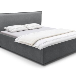 Bed Lommel | 160 x 200 cm | Cyber 575, grijs