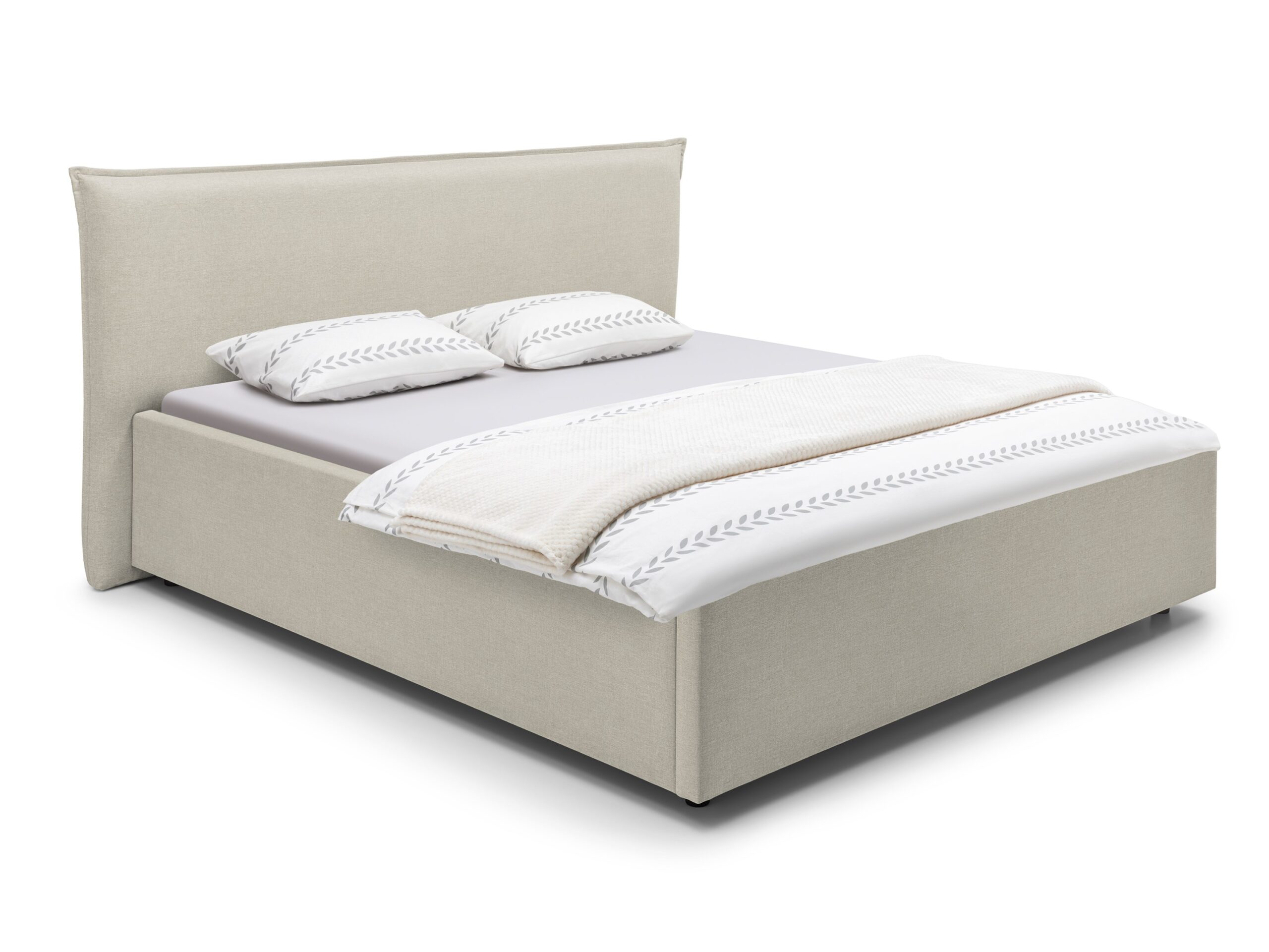 Bed Lommel | 120 x 200 cm | Cyber 577, naturel