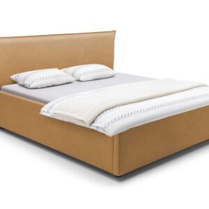 Bed Lommel | 140 x 200 cm | Cyber 582, oker
