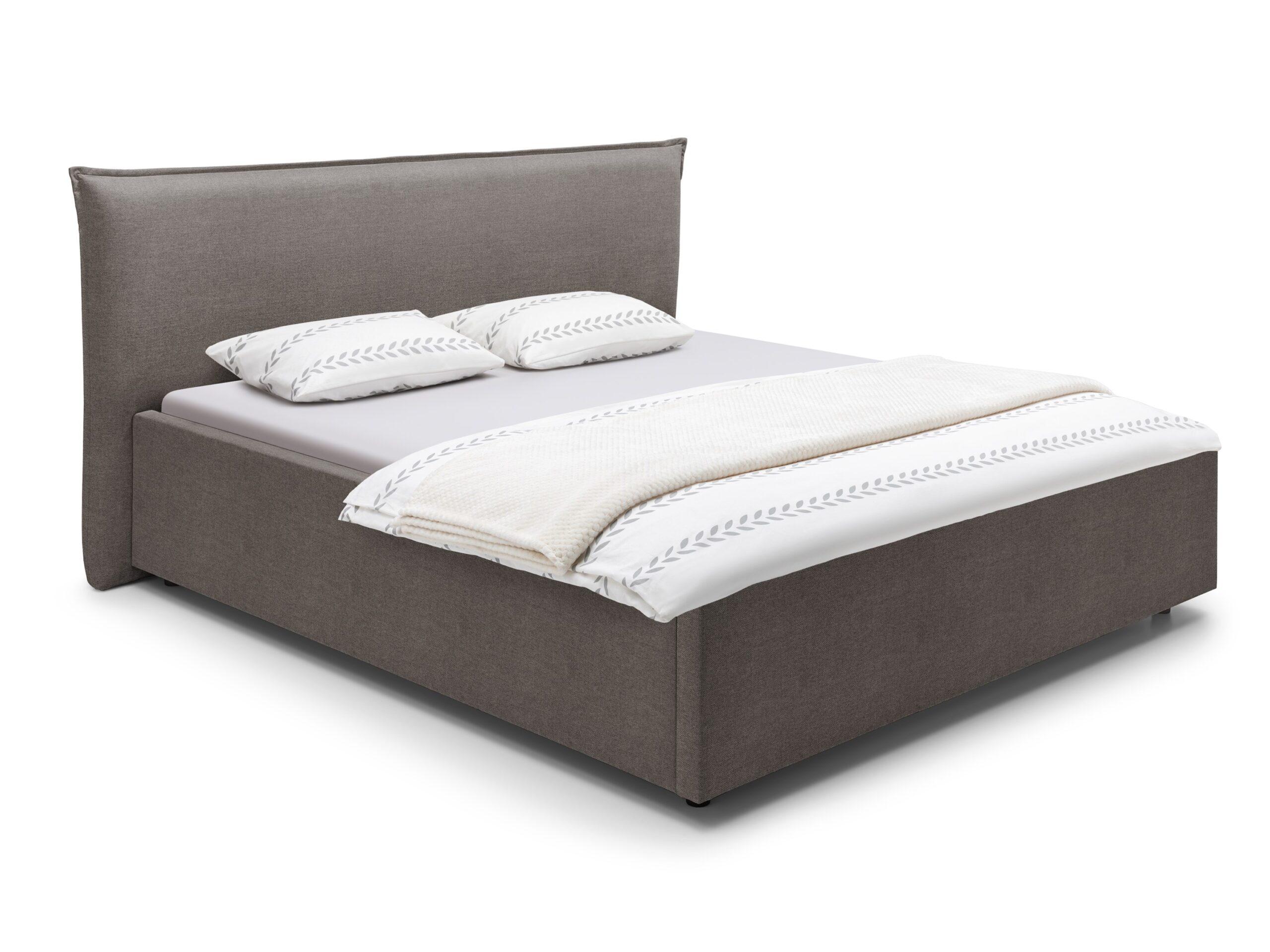 Bed Lommel | 120 x 210 cm | Cyber 580, taupe