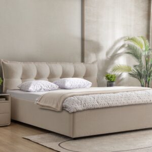 Bed Luik voorraad | 160 x 220 cm | Sino | Ecru