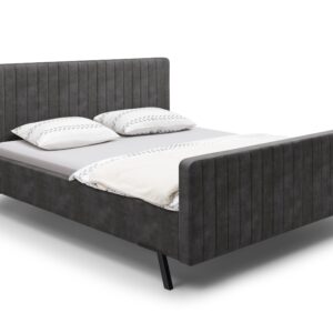 Bed Marke | 140 x 200 cm | Adore 401, antraciet
