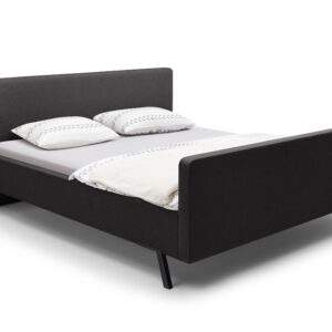 Bed Melle | 160 x 210 cm | Cape 455, antraciet