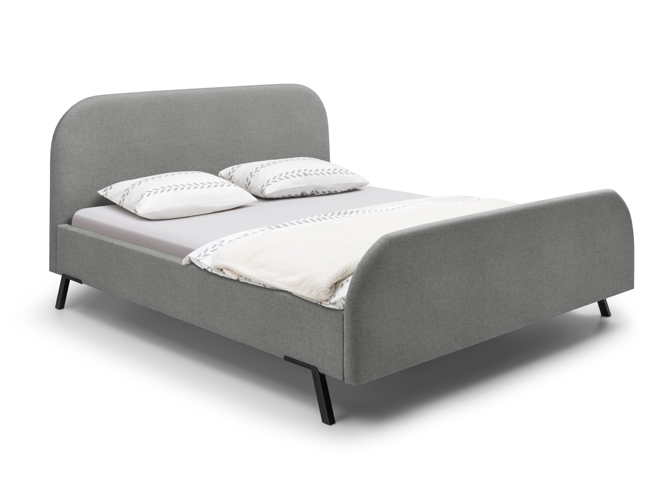 Bed Munno | 160 x 210 cm | Cyber 573, asgrijs