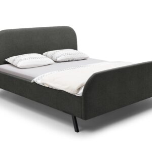 Bed Munno | 140 x 200 cm | Cyber 572, grafiet