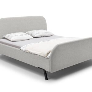Bed Munno | 120 x 210 cm | Cyber 574, lichtgrijs