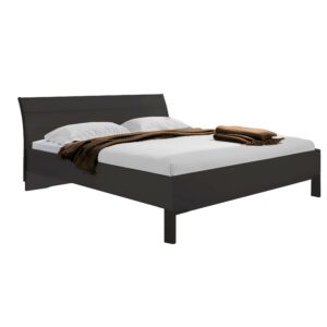 Bed Rota | houten hoofdbord | 2-persoons | 140 x 200 cm | grafiet decor