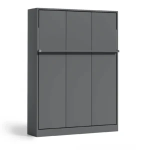 Tweepersoons opklapbed Royal Queen 160x200 cm antraciet - Koudschuim tot 120 KG
