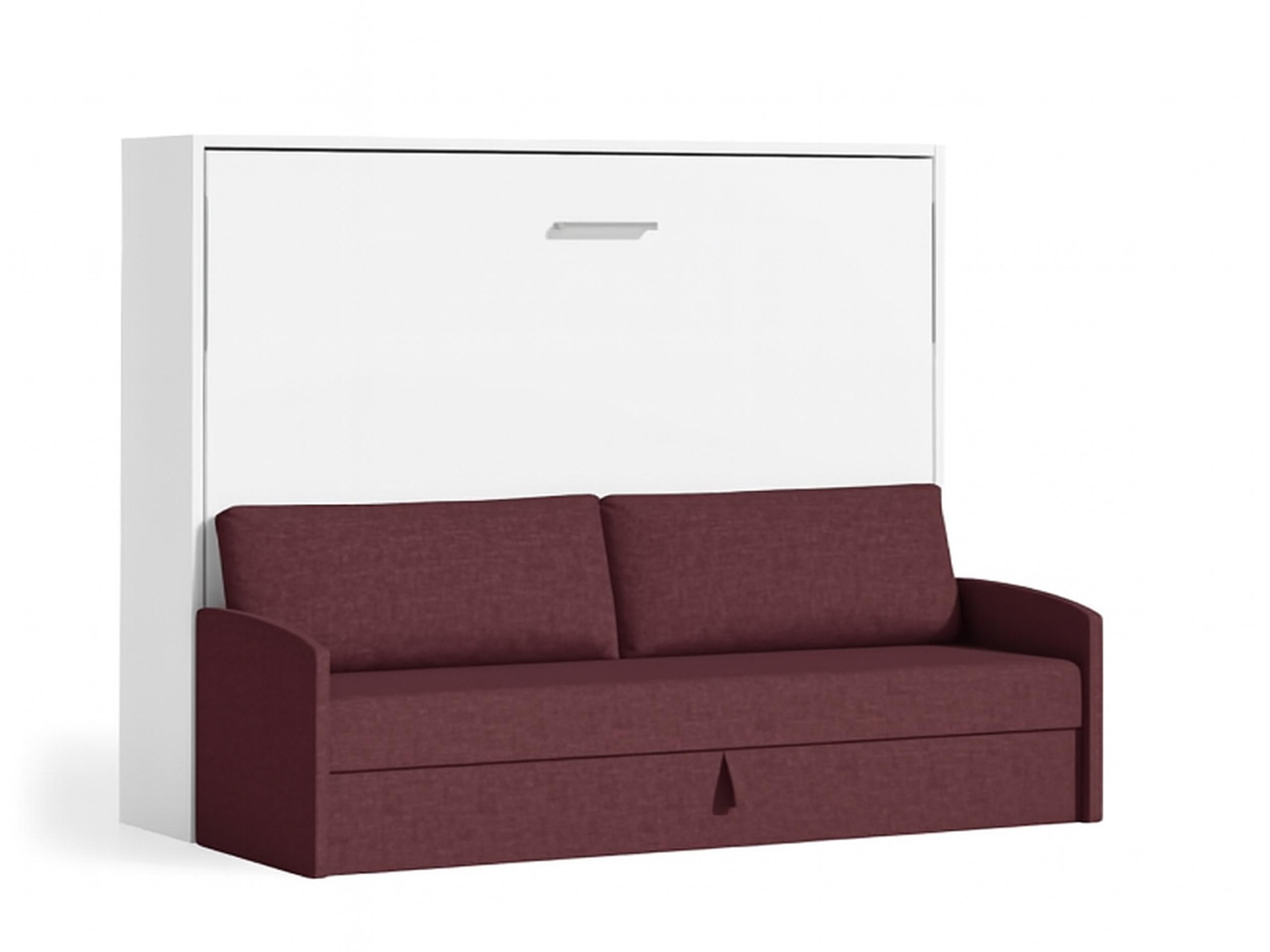 Tweepersoons Opklapbed 140x190cm - Couple - roze bank - Polyether - tot 80 KG