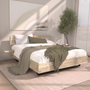 Bed Hull | houten hoofdbord | 120 x 200 cm | Slede poten