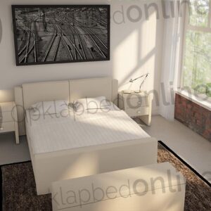 Opberg boxspring 140 x 200 cm- stofkleur 1008