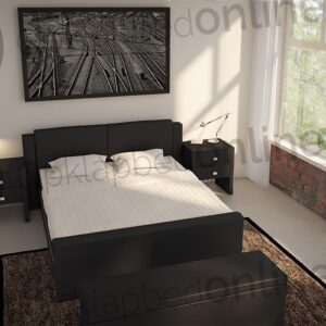Opberg boxspring 140 x 210 cm- stofkleur 1011