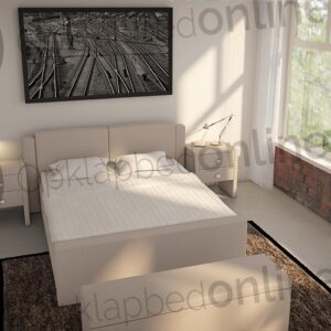 Elektrische boxspring 140 x 190 cm- stofkleur 1499