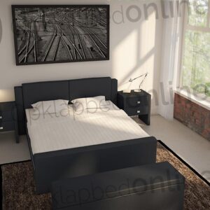 Elektrische boxspring 140 x 190 cm- stofkleur 1517
