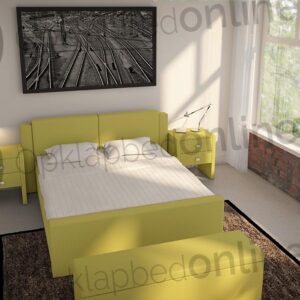 Opberg boxspring 140 x 200 cm- stofkleur 1522