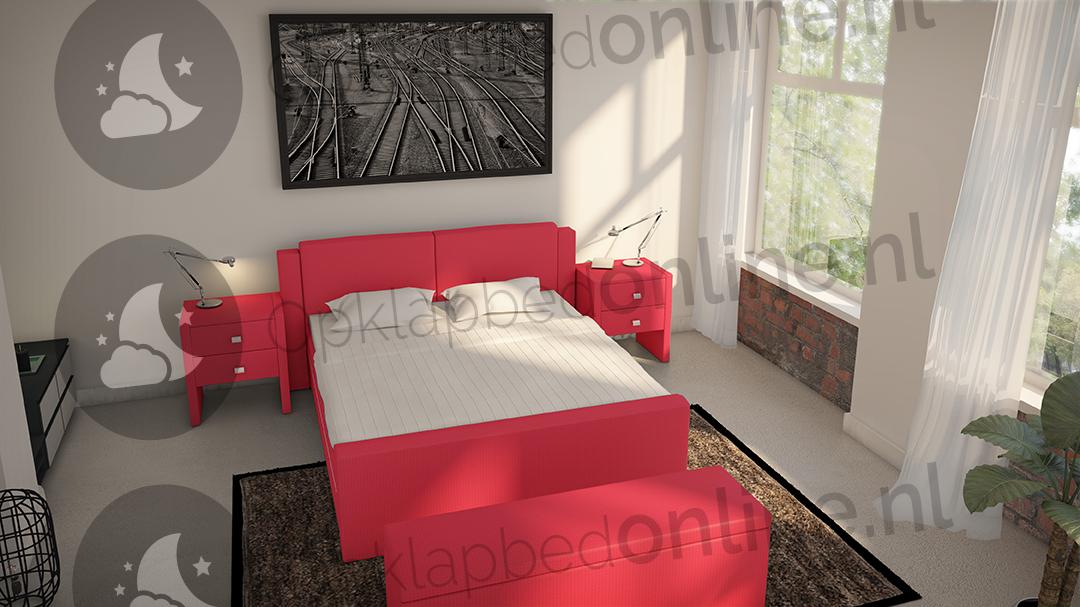 Standaard boxspring 140 x 210 cm- stofkleur 1525