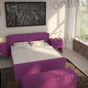 Elektrische boxspring 140 x 200 cm- stofkleur 1528