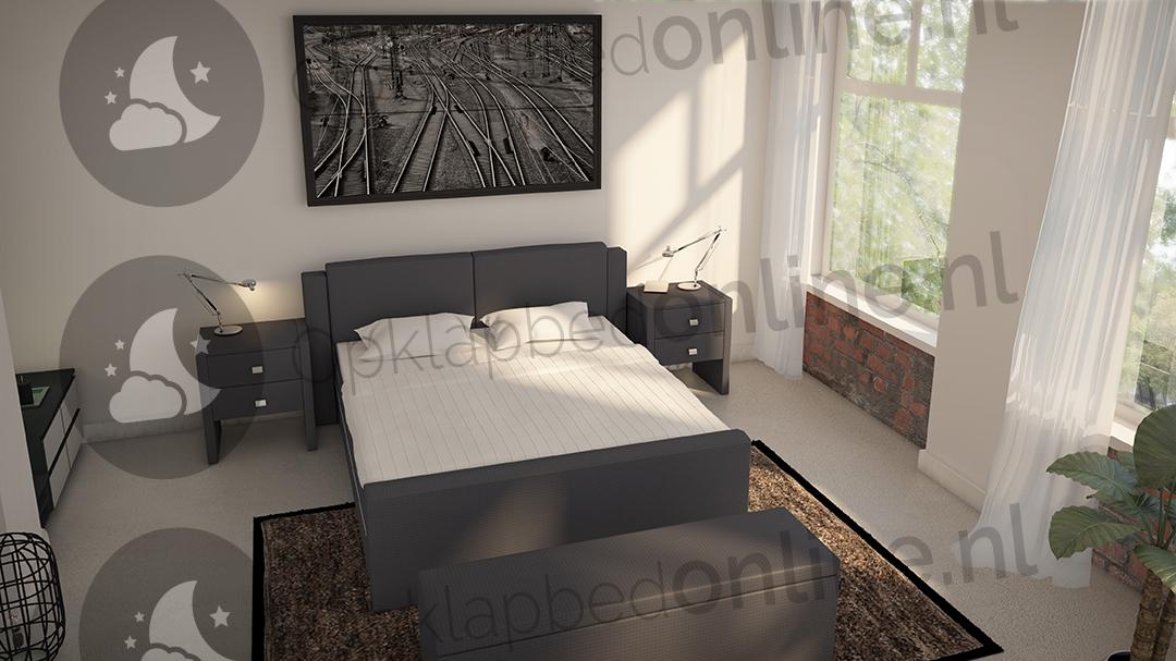 Standaard boxspring 140 x 210 cm- stofkleur 1732