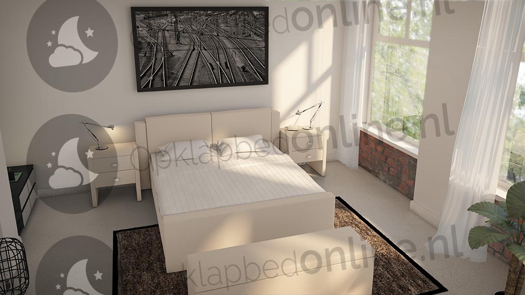 Standaard boxspring 140 x 210 cm- stofkleur 1733
