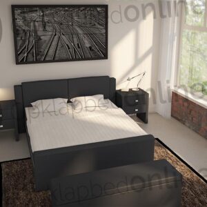 Opberg boxspring 140 x 220 cm- stofkleur 1754