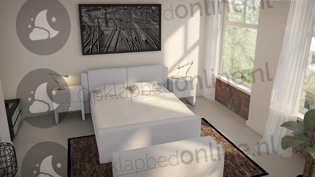Elektrische boxspring 140 x 200 cm- stofkleur 1938