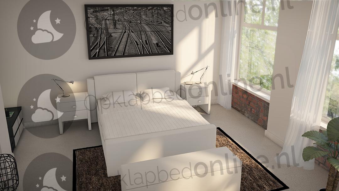 Opberg boxspring 140 x 210 cm- stofkleur 5011