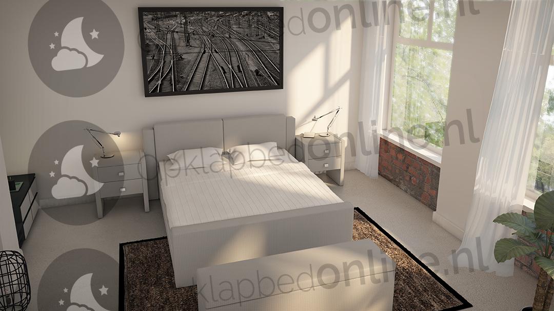 Standaard boxspring 140 x 220 cm- stofkleur 5012