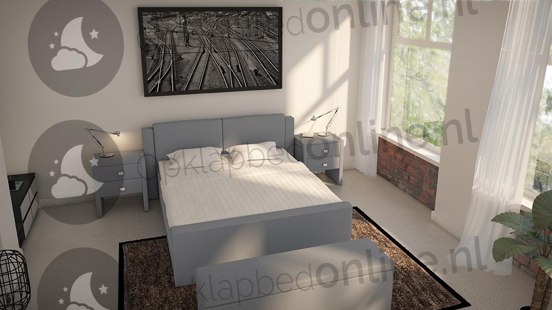 Standaard boxspring 140 x 190 cm- stofkleur 5013