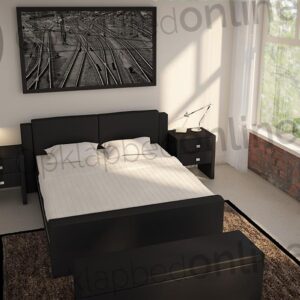 Opberg boxspring 140 x 200 cm- stofkleur 5021