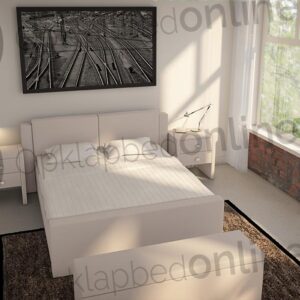 Opberg boxspring 140 x 200 cm- stofkleur 5080