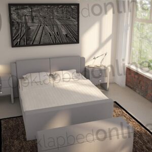 Opberg boxspring 140 x 210 cm- stofkleur 7030