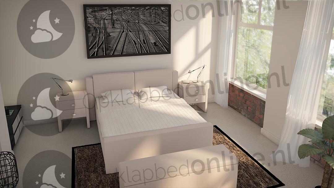 Standaard boxspring 140 x 210 cm- stofkleur 7070