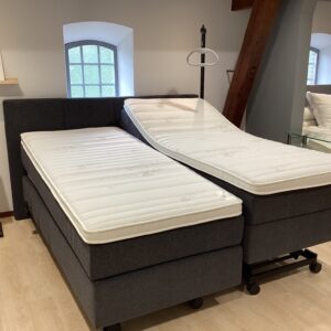 24/7 Boxspring 180x210 cm Donkergrijs.