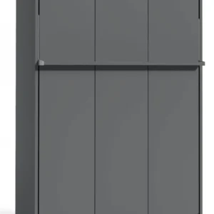 Tweepersoons opklapbed Royal Queen 150x200 cm antraciet - Koudschuim tot 120 KG