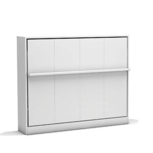 Tweepersoons Opklapbed 150x200cm - Couple - wit - Koudschuim tot 120 KG