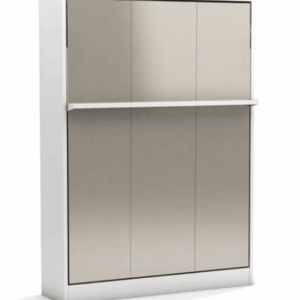 Tweepersoons opklapbed Royal Queen 150x200 cm Taupe - Koudschuim tot 120 KG