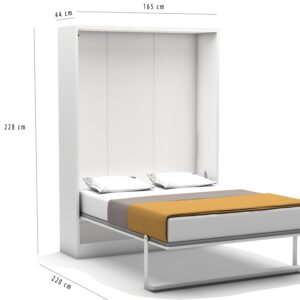 Elektrisch Opklapbed tweepersoons 150 x 200 cm - Koudschuim tot 120 KG