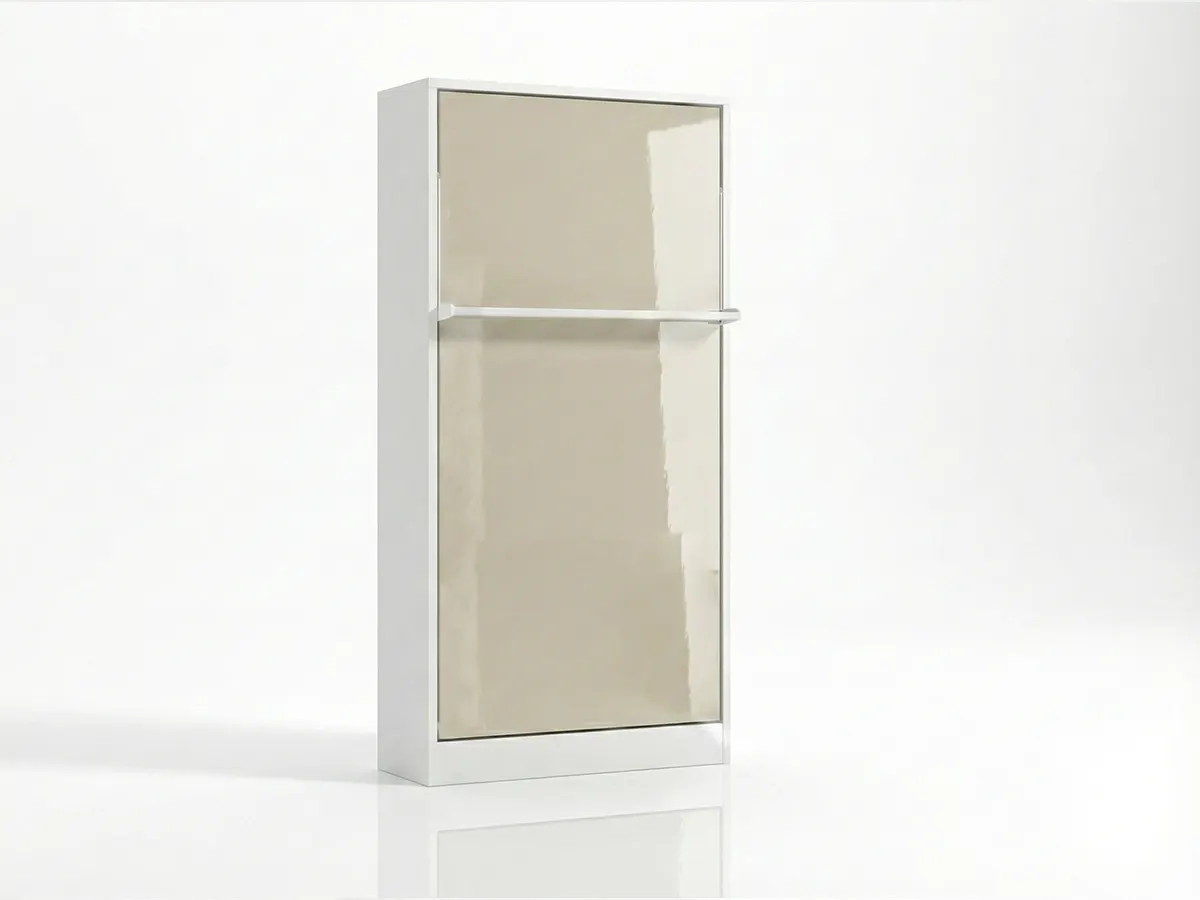Tweepersoons opklapbed Royal Twin 100x200 cm taupe - Koudschuim tot 120 KG