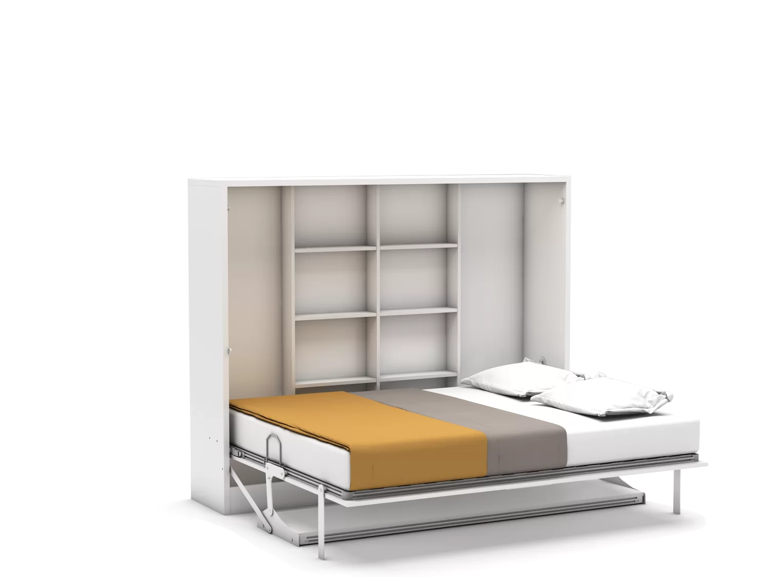 Tweepersoons opklapbed Couple met bureau 1123 m - Koudschuim tot 120 KG